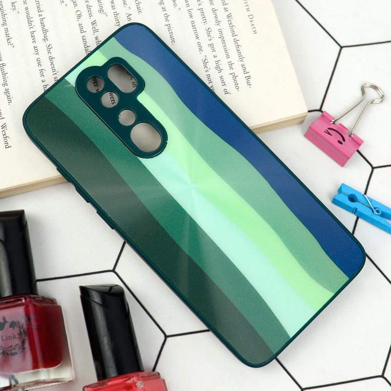 قاب محافظ لنزدار لیزری رنگین کمانی Xiaomi Redmi Note 8 Pro