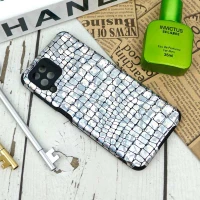 قاب چرمی پوست ماری هفت رنگ Samsung Galaxy A12