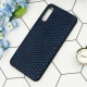 قاب چرمی پوست ماری Samsung Galaxy A50 سرمه ای