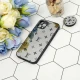 قاب محافظ لنزدار آینه ای + پاپ سوکت طرح LV مشکی iPhone 12 Pro