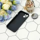 قاب محافظ لنزدار آینه ای + پاپ سوکت طرح قلب مشکی iPhone 13