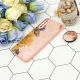 قاب محافظ لنزدار آینه ای + پاپ سوکت طرح Lv صورتی Samsung Galaxy A30s/A50s