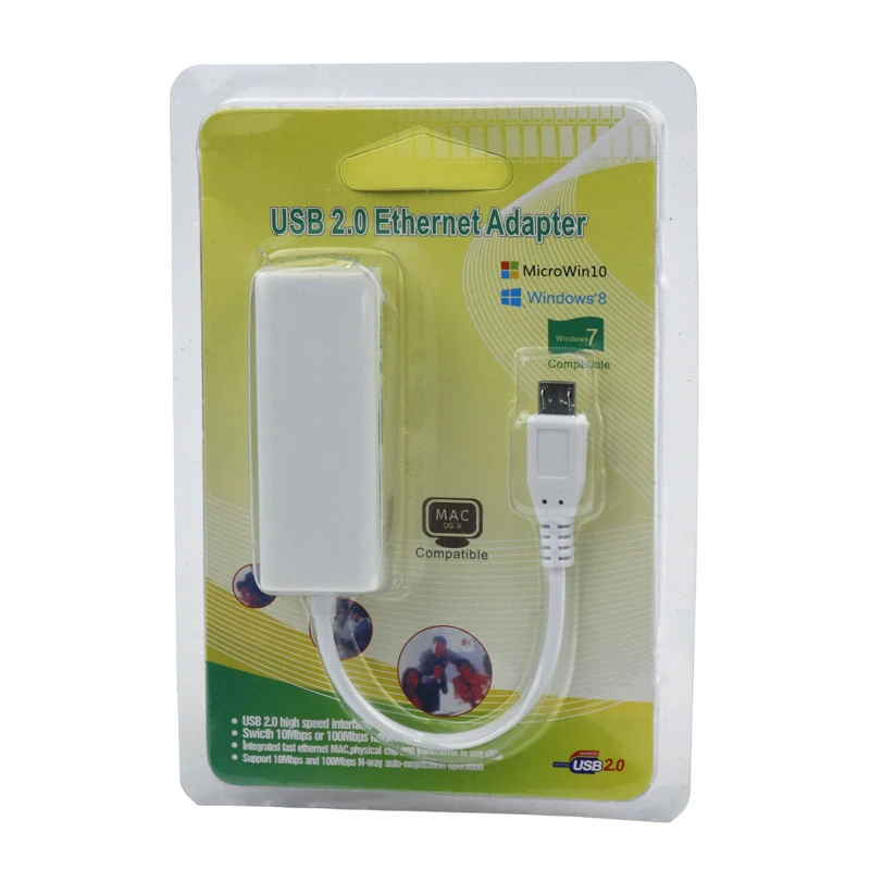 تبدیل Micro USB به LAN