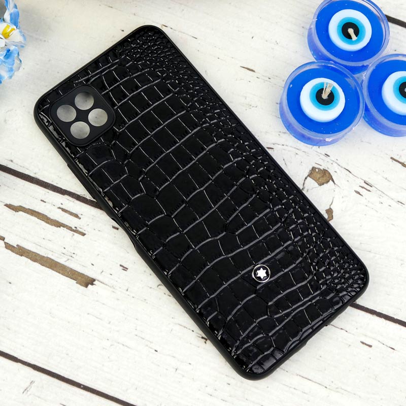 قاب چرمی Mont Blanc سامسونگ Galaxy A22 5G مشکی