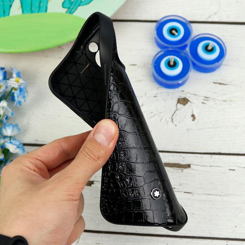 قاب چرمی Mont Blanc آیفون iPhone 13 Pro Max