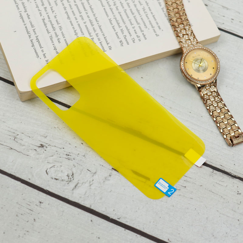 برچسب پشت تمام چسب زرد Xiaomi Redmi Note 9T