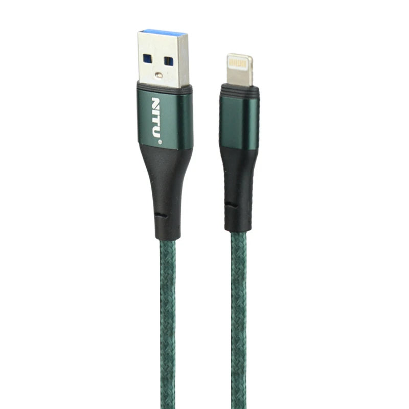 کابل لایتنینگ فست شارژ 2.4 آمپر نیتو NC123 طول 1.2 متر
