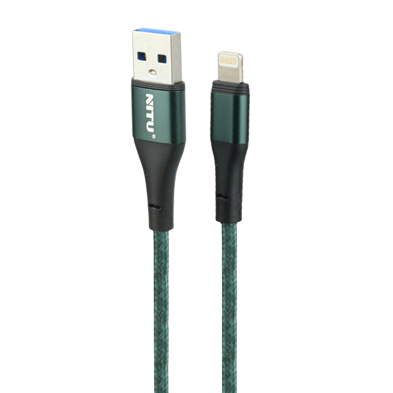 کابل آیفونی فست شارژ Nitu NC123 2.4A 1.2m