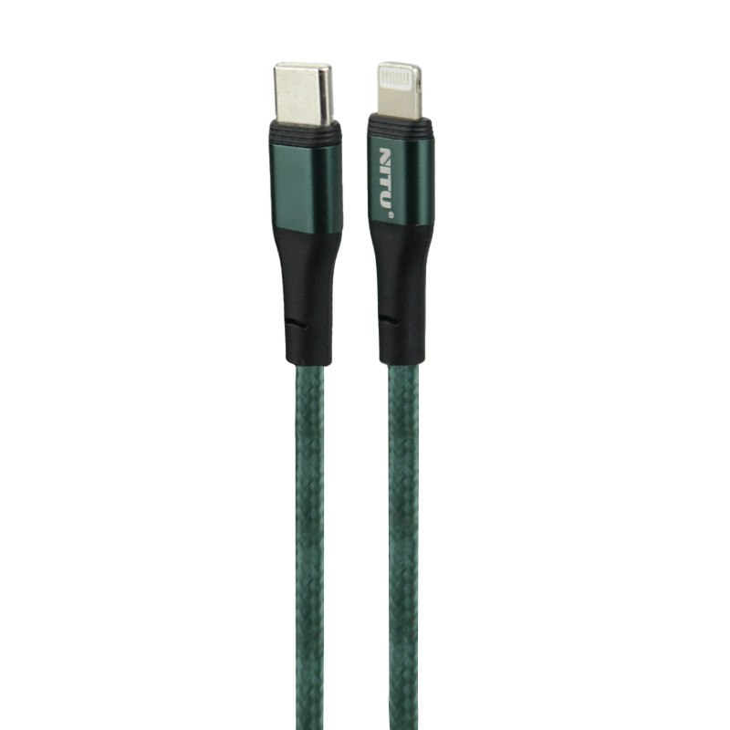 کابل تبدیل فست شارژ Nitu NC125 Type-C to Lightning PD 20W 1.2m
