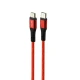 کابل تایپ سی به میکرو یو اس بی فست شارژ 2.4 آمپر نیتو NC126 طول 1.2 متر