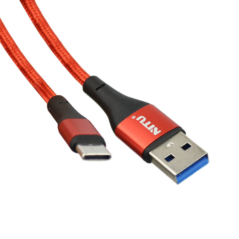 کابل کوتاه فست شارژ Nitu NC32 3A Type-C 30cm