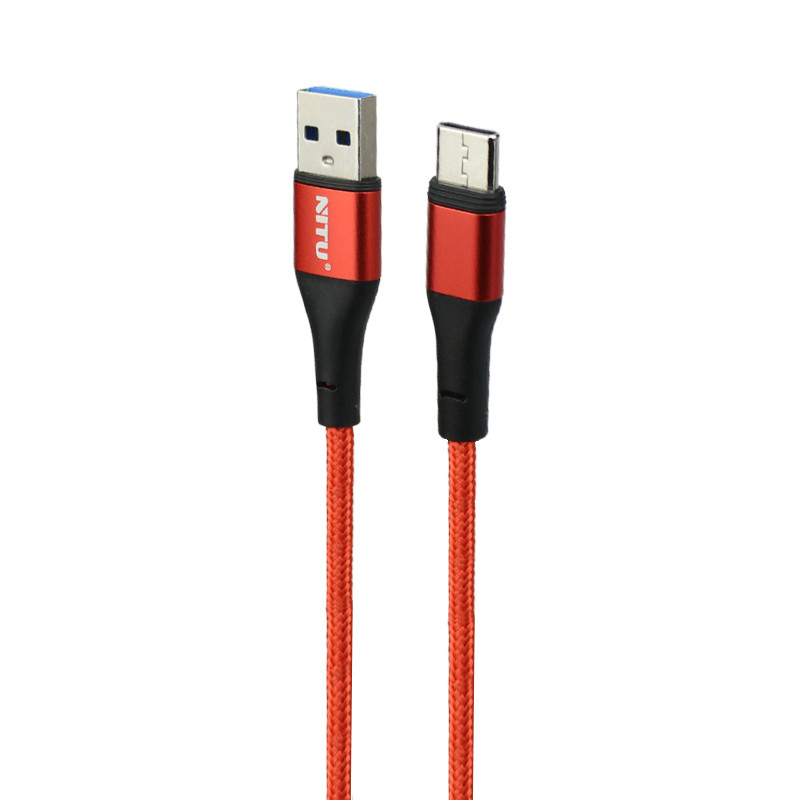 کابل کوتاه فست شارژ Nitu NC32 3A Type-C 30cm