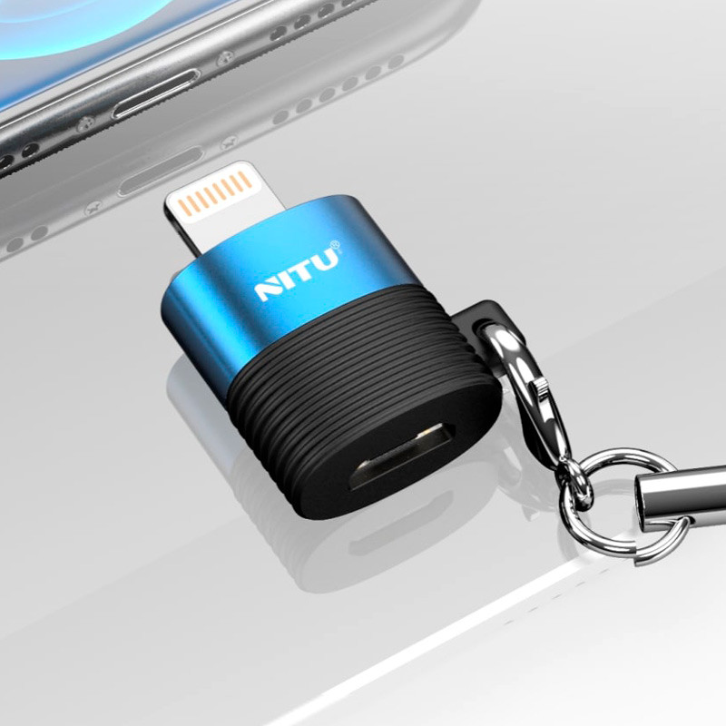 تبدیل Nitu NT-CN12 OTG MicroUSB To Lightning