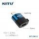 تبدیل OTG تایپ سی به لایتنینگ نیتو NT-CN14
