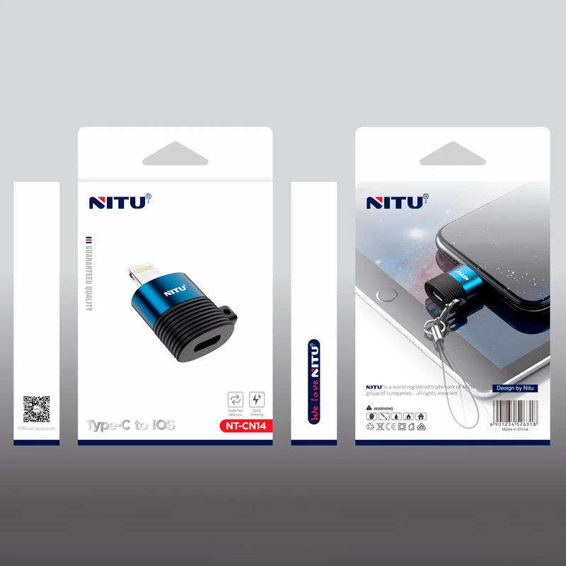 تبدیل OTG تایپ سی به لایتنینگ نیتو NT-CN14