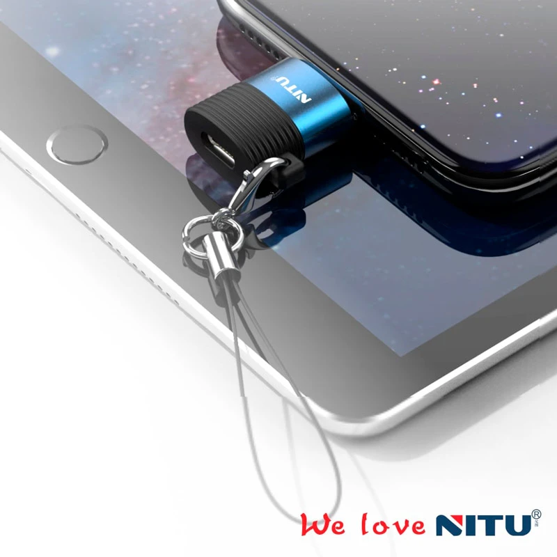 تبدیل OTG تایپ سی به لایتنینگ نیتو NT-CN14