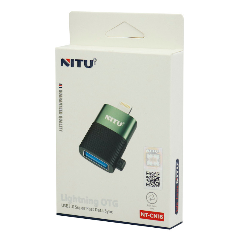 تبدیل Nitu NT-CN16 OTG USB To Lightning