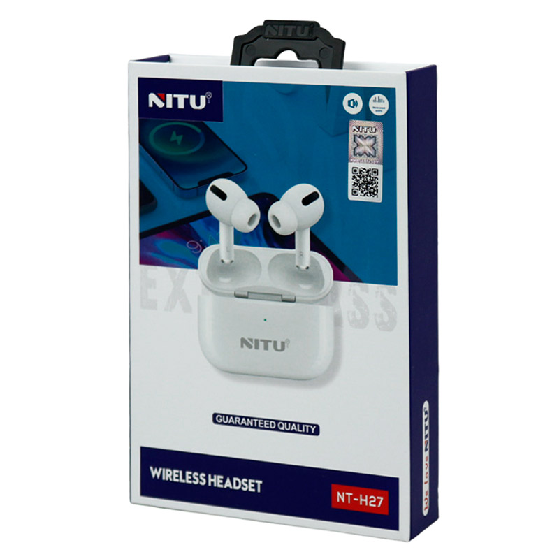 هندزفری بلوتوث دو تایی Nitu NT-H27 TWS