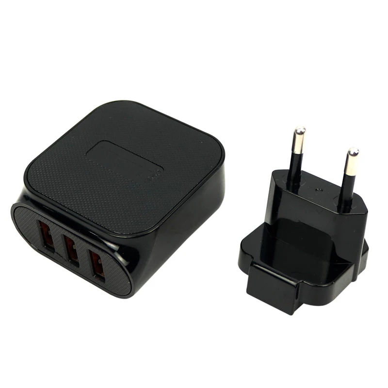 شارژر دیواری Nitu NT-TC026 3Port 3.4A + کابل میکرو یو اس بی و تبدیل EU
