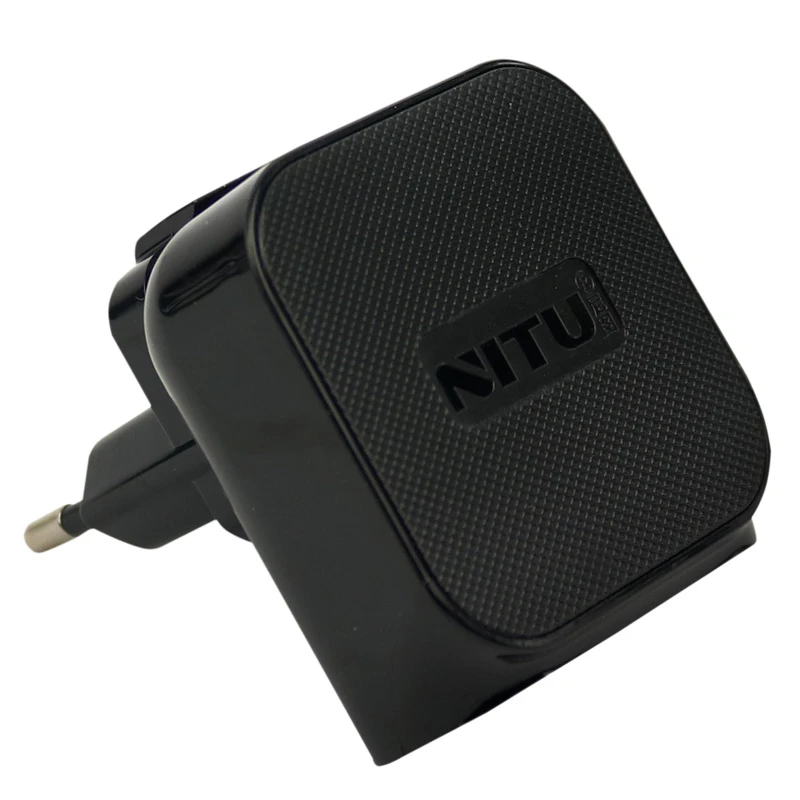 شارژر دیواری Nitu NT-TC026 3Port 3.4A + کابل میکرو یو اس بی و تبدیل EU