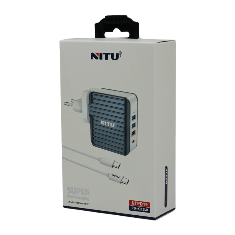 خرید شارژر دیواری 39 وات نیتو NTPD19 QC3.0 PD 4.5A