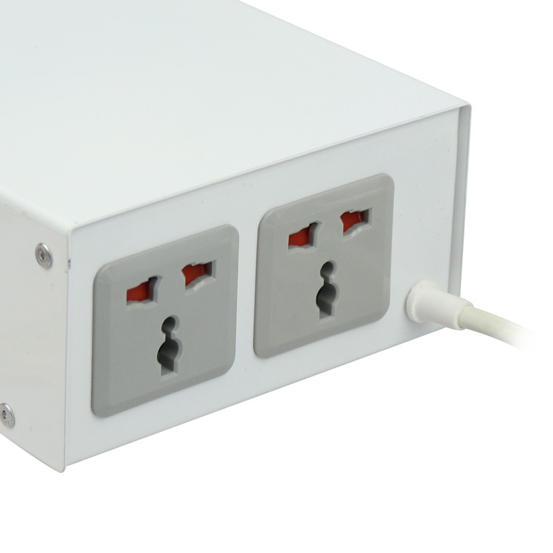 محافظ برق 3 حالته 2 خانه امگا با کابل 1٫8 متری Omega F2000