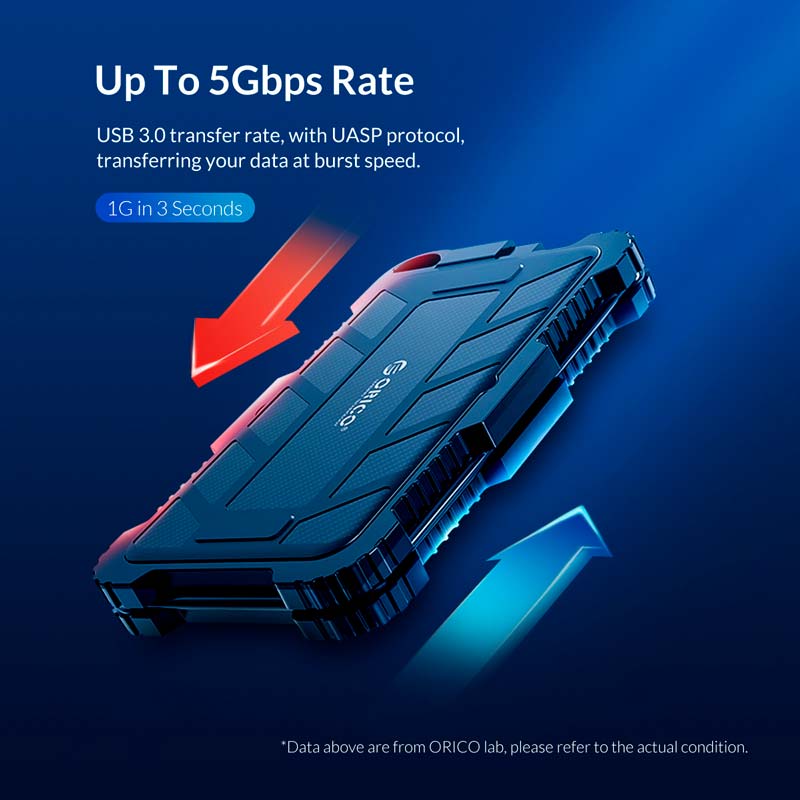باکس هارد 2.5 اینچی HDD/SSD اوریکو 2719U3-G