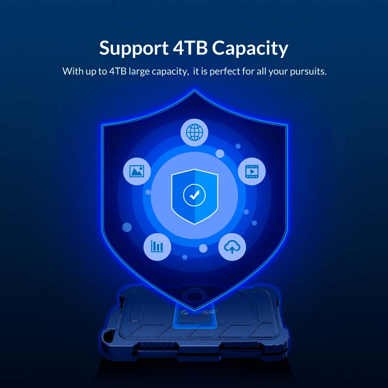 باکس هارد 2.5 اینچی HDD/SSD اوریکو 2719U3-G