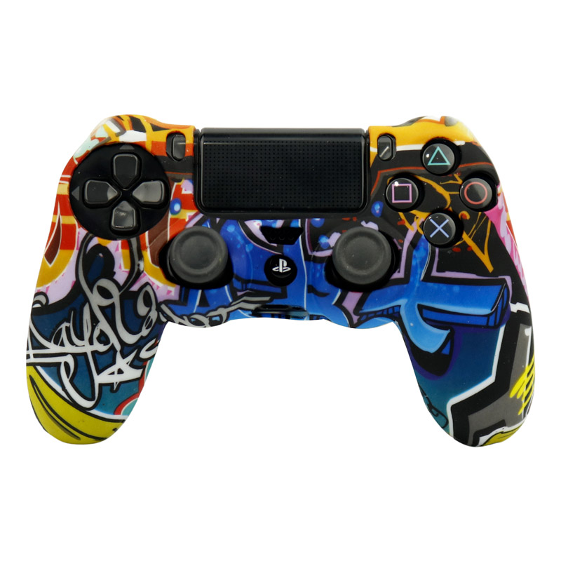 روکش دسته بازی PS4 طرح رنگی سه بعدی کد 2