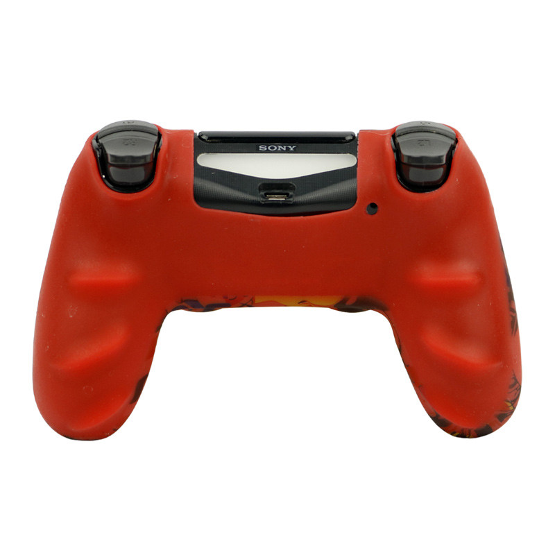 روکش دسته بازی PS4 طرح اسکلت زمینه قرمز