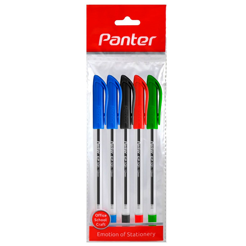 خودکار پنتر Panter EP 101 WP1 1mm بسته 5 عددی