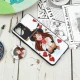 قاب طرحدار محافظ لنزدار کشویی + پاپ سوکت Xiaomi Mi 11 Lite سری D