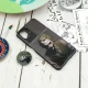 قاب طرحدار محافظ لنزدار کشویی + پاپ سوکت Xiaomi Mi 11 Lite سری D