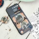 قاب طرحدار محافظ لنزدار کشویی + پاپ سوکت Xiaomi Poco M3 سری D