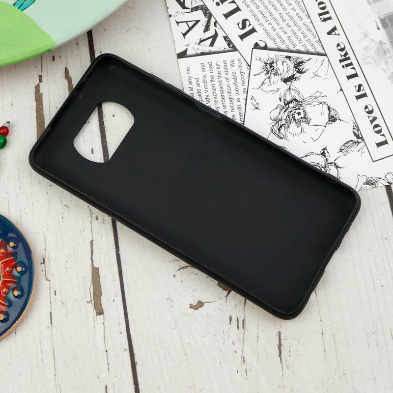 قاب طرحدار محافظ لنزدار کشویی + پاپ سوکت Xiaomi Poco X3 سری D