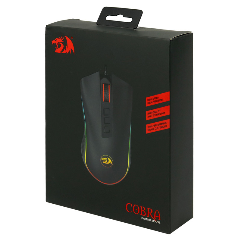 ماوس گیمینگ باسیم ردراگون مدل cobra fps m711-fps