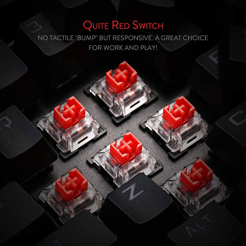 کیبورد گیمینگ ردراگون Dark Avenger K568R Red Switch