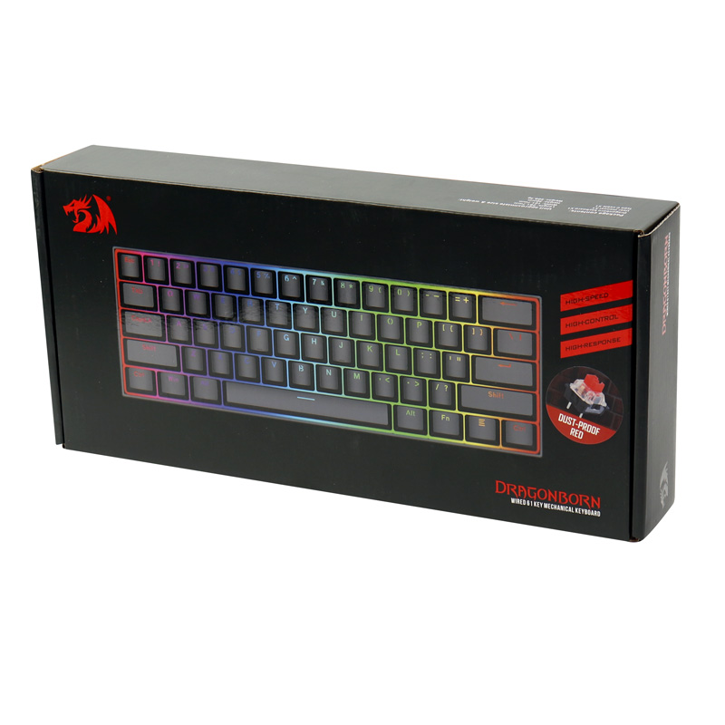 کیبورد گیمینگ Redragon Dragonborn K630