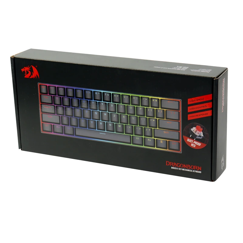 کیبورد گیمینگ ردراگون Dragonborn K630