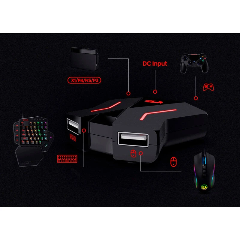 تبدیل کیبورد و موس کنسول Redargon Eris GA200