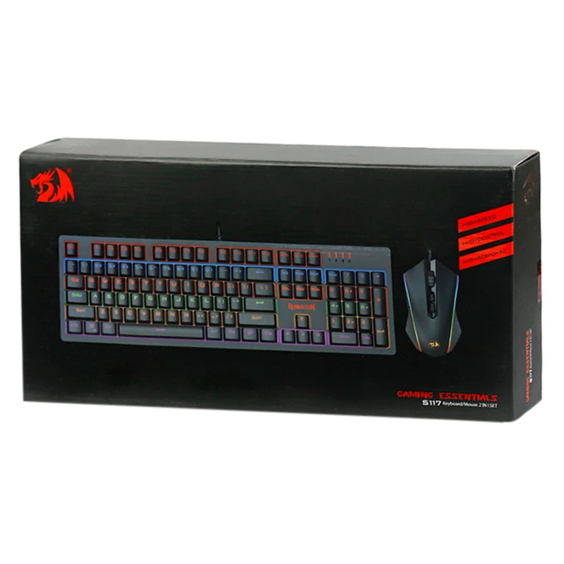 کیبورد و موس گیمینگ ردراگون S117