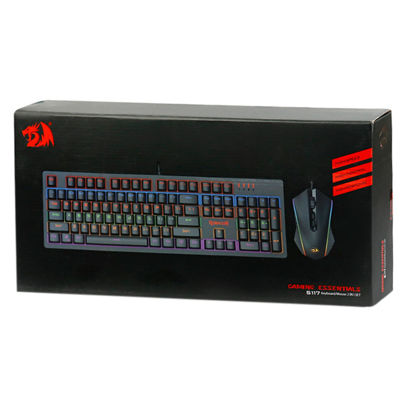 کیبورد و موس گیمینگ ردراگون S117
