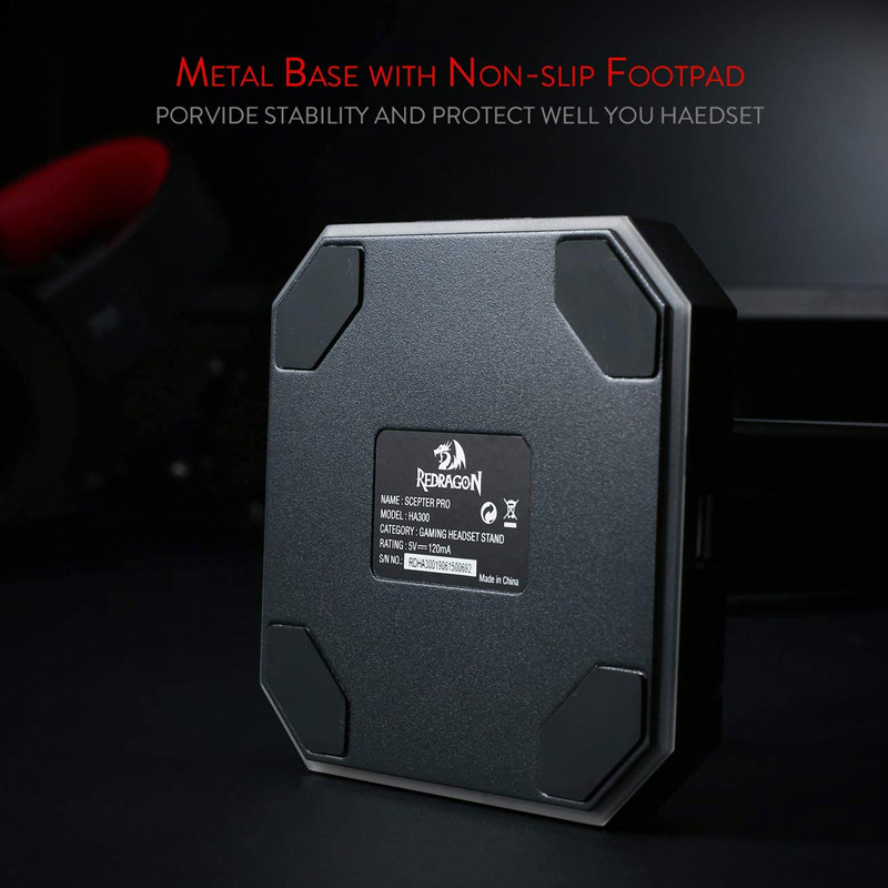 پایه نگهدارنده هدفون Redragon Scepter Pro HA300