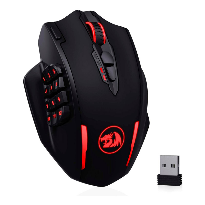موس بی سیم گیمینگ Redragon Impact Elite M913