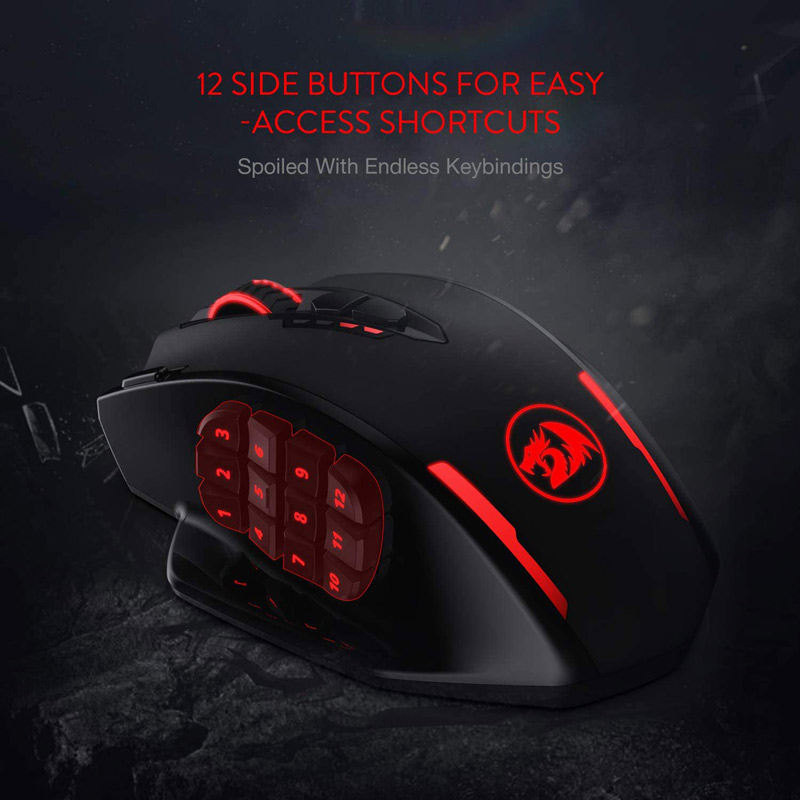 موس بی سیم گیمینگ Redragon Impact Elite M913