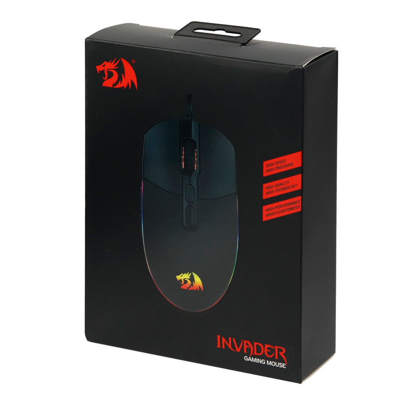 موس گیمینگ Redragon Invader M719-RGB
