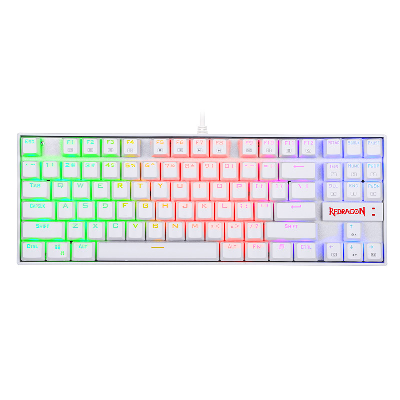 کیبورد گیمینگ ردراگون Kumara K552W-RGB Blue Switch