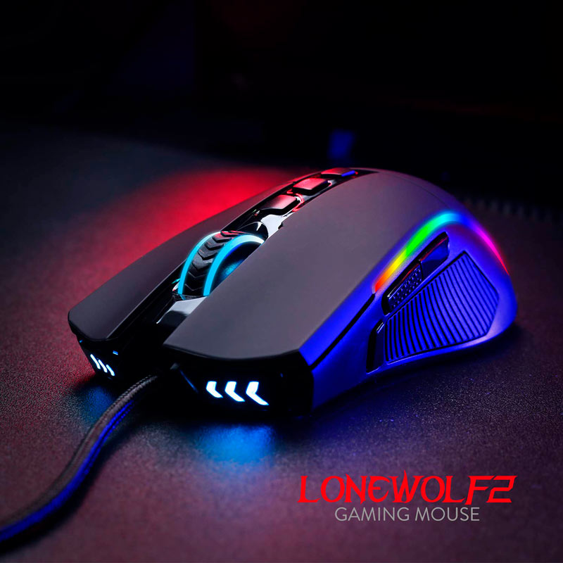 موس گیمینگ Redragon Lonewolf 2 M721-Pro