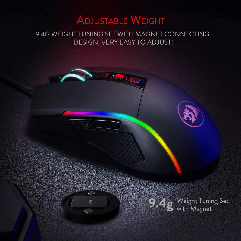 موس گیمینگ Redragon Lonewolf 2 M721-Pro