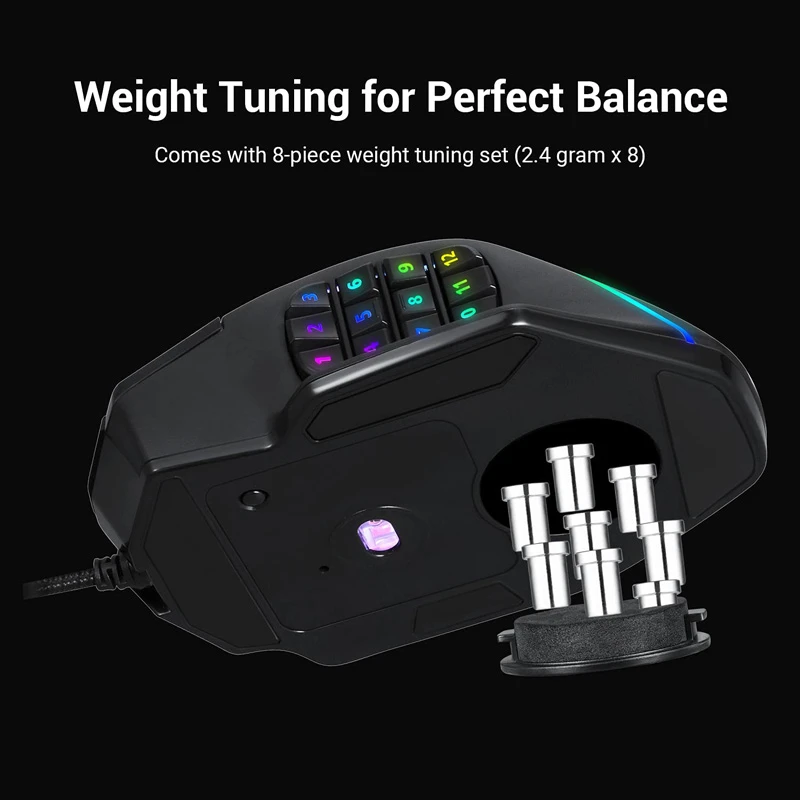 موس گیمینگ Redragon Perdition 4 M901-K2
